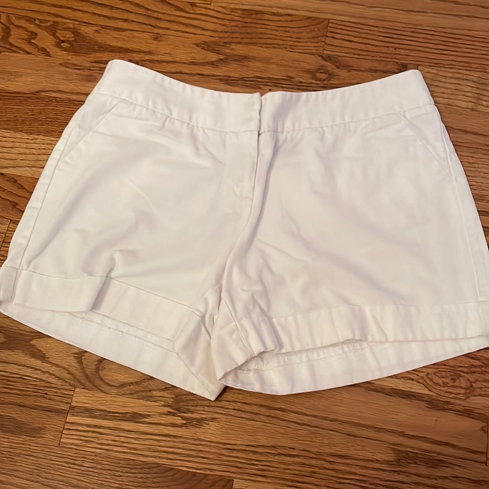 White Cotton Woman’s Shorts